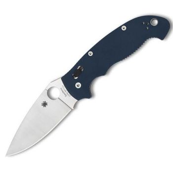 SPY C95GPCBL2 Spyderco Manix 2 XL blue pocket knife