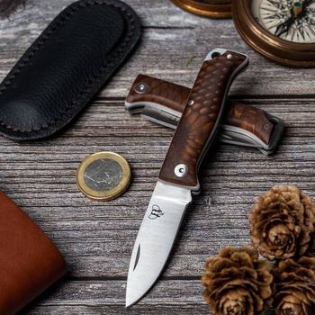 332JM Cudeman Juma folding knife brown