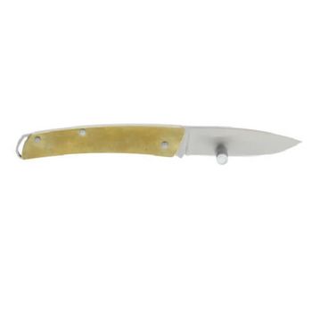 SAL64271 Klappmesser Salamandra Messing