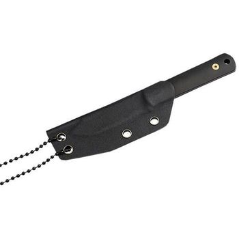 120751 Boker BFF Packlite Allblack Stargaze fixed knife