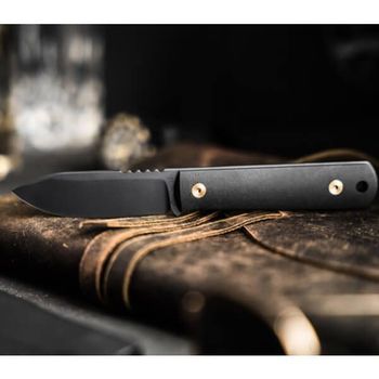 120751 Boker BFF Packlite Allblack Stargaze fixed knife