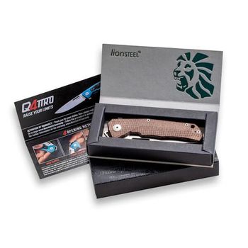 Q4.BR LionSTEEL Klappmesser „Q4TTRO“