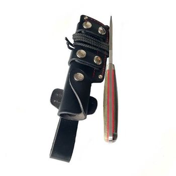 CUD120F Cudeman MT-5 micarta fixed hunting knife