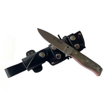 CUD120F Cudeman MT-5 micarta fixed hunting knife