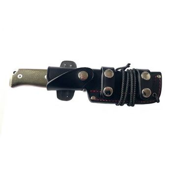 CUD120F Cudeman MT-5 micarta fixed hunting knife