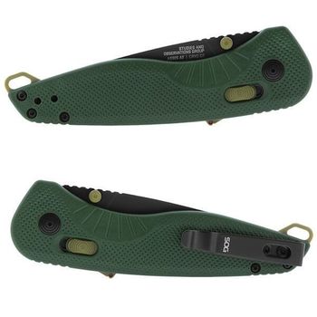 SGAEGISATTANTOFOMO Folding knife SOG Aegis AT Forest/Moss