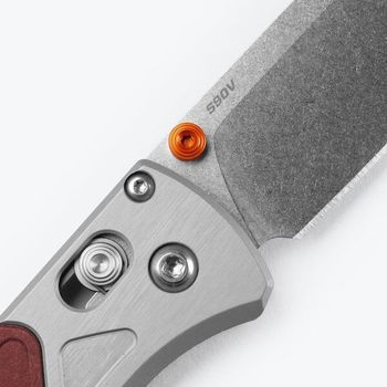 BEN535-09 Benchmade Bugout folding knife red/grey