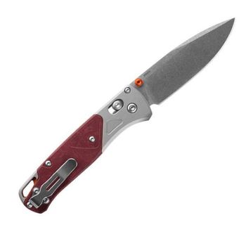 BEN535-09 Benchmade Bugout folding knife red/grey