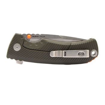 SGTELLUSFLKOL SOG Tellus FLK folding knife olive/orange