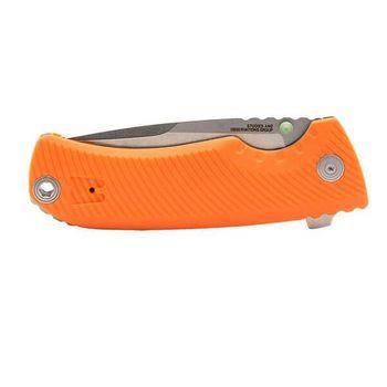 SGTELLUSFLKBLAZE SOG Tellus FLK folding knife orange