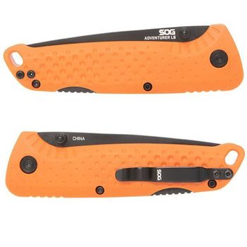 SGADVBKOR Klappmesser SOG Adventurer LB orange