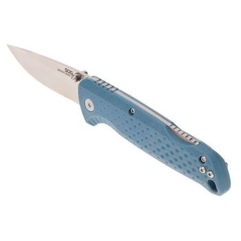 SGADVBL Klappmesser SOG Adventurer LB blau