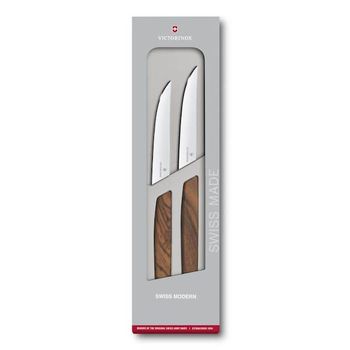 6.9000.12G Victorinox Swiss Modern 12cm steak knife set