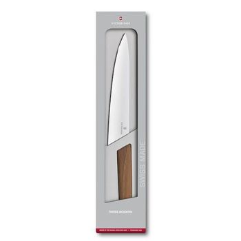 6.9010.22G Kochmesser 22 cm Victorinox Swiss Modern Walnussholz