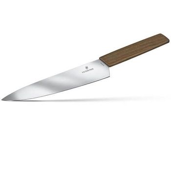 6.9010.22G Kochmesser 22 cm Victorinox Swiss Modern Walnussholz