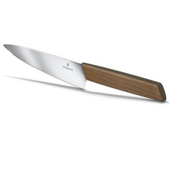 6.9010.22G Kochmesser 22 cm Victorinox Swiss Modern Walnussholz