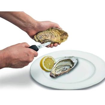 7.6394 Victorinox black lancet oyster knife