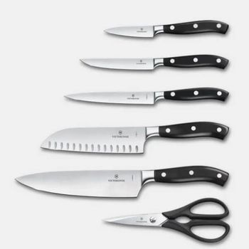 7.7243.6 Victorinox 6-piece kitchen block (5 forged)
