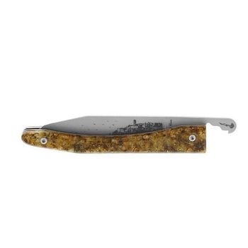 CHC.PFI Couteau pliant piémontais Charles Canon Fleurs d'immortelles corses