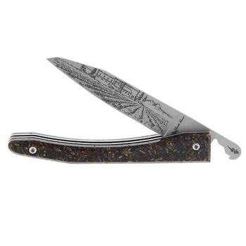 CHC.PL Couteau pliant piémontais Charles Canon Lavande