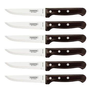TRA.29810008 6 Tramontina ‘Gaucho’ steak knives 23.5cm Technobois
