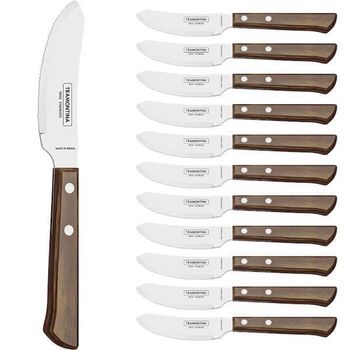 TRA.29810165 12 Tramontina pizza knives 21cm Technobois