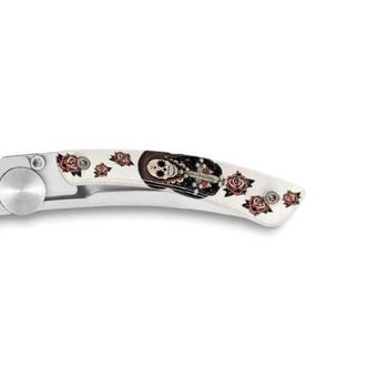 4961-Couteau Le Thiers® by Claude Dozorme Liner Lock Hipster cavalera