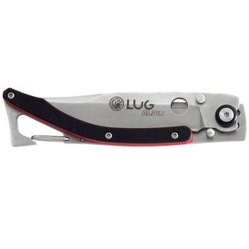 LUSP1SRB Couteau pliant LUG SP1S noir/rouge