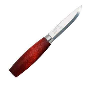 MO13604 Couteau lame fixe Mora classic n°2 bouleau teinté
