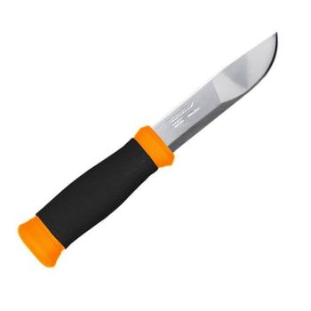 MO12057 Couteau fixe Mora 2000 noir/orange