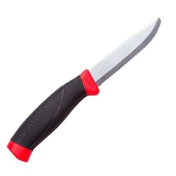 MO11828 Couteau denté fixe Mora Companion Rescue SRT Safe