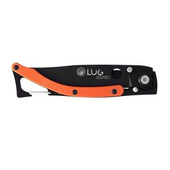 LUSP1TO Couteau pliant LUG "Alpin Titanium" manche G10 couleur orange