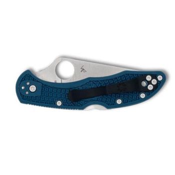 SPY C11PCBL Klappmesser Spyderco Delica 4 FRN blau