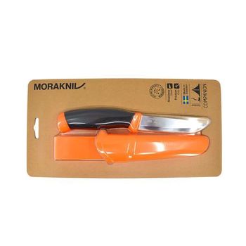 MO12090 Mora Companion knife orange stainless steel blade High Visibility