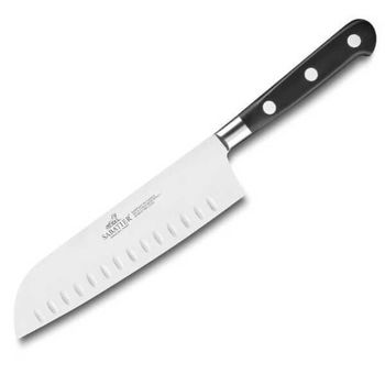 892180 2er-Set Sabatier Geschmiedet Office+Santoku mit Wabenstruktur
