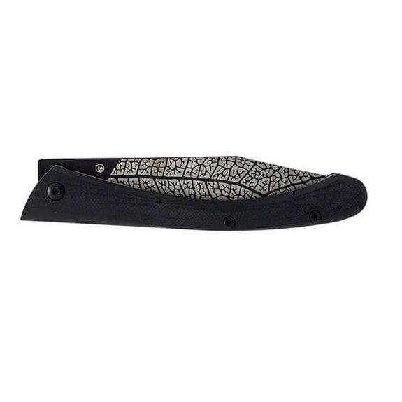 LUC63LTB2LD LUG folding knife ‘ C63 Feuille noir’ G10 handle