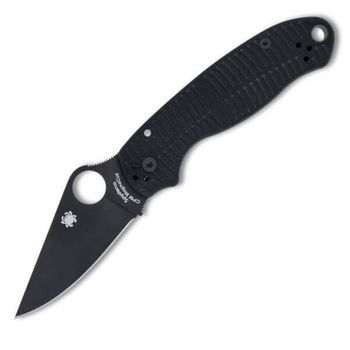 C223GMCBKP Klappmesser Spyderco Para 3 Salt schwarz