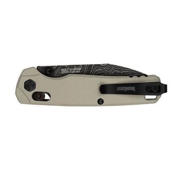 KS.6105DAM Kershaw ‘BEL AIR’ folding knife Damascus blade