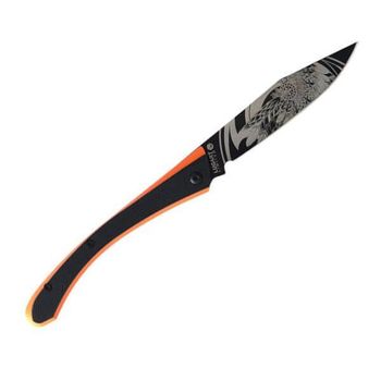LUC63LTOB2LC LUG folding knife "C63 Bad Boy Black/orange