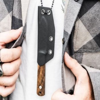 120748 Feststehendes Messer Boker BFF Packlite Walnut