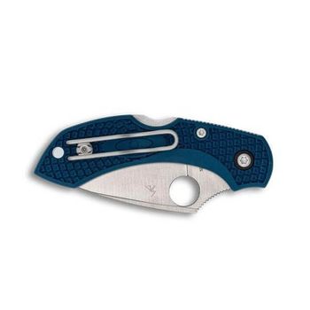 SPYC28PCBL2 Spyderco Dragonfly 2 FRN folding knife cobalt blue