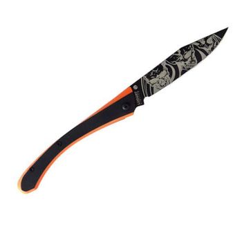 LUC63LTOB2LG Klappmesser LUG „ C63 Aigle Noir/orange“