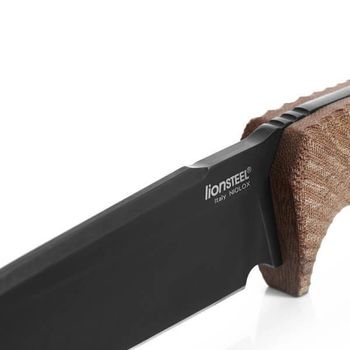 T5B.CVN Feststehendes Messer Lionsteel „T5“ micarta natur