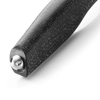 AH.BLB Feststehendes Messer LionSTEEL „ACHA“ micarta schwarz