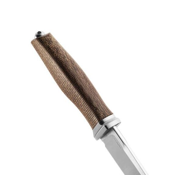 AH.BLN LionSTEEL ‘ACHA’ fixed knife natural micarta