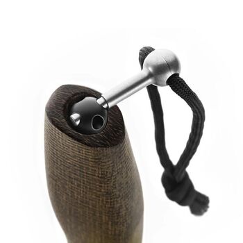 AHB.BLG LionSTEEL ‘ACHA’ green micarta fixed knife