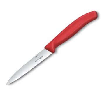 6.7738.C1 Officemesser mit Wellenschliff Victorinox Swiss Classic 10cm/Schachtel à 20 Stk.