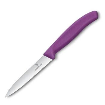 6.7738.C1 Officemesser mit Wellenschliff Victorinox Swiss Classic 10cm/Schachtel à 20 Stk.