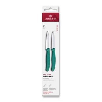 6.7603.2 Set 2 Victorinox SwissClassic office knives black 8cm