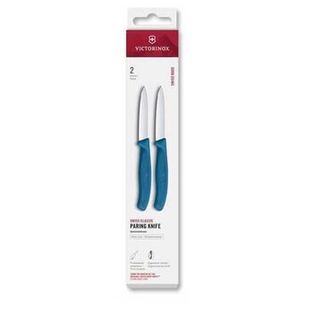 6.7603.2 Set 2 couteaux office Victorinox SwissClassic noir 8cm